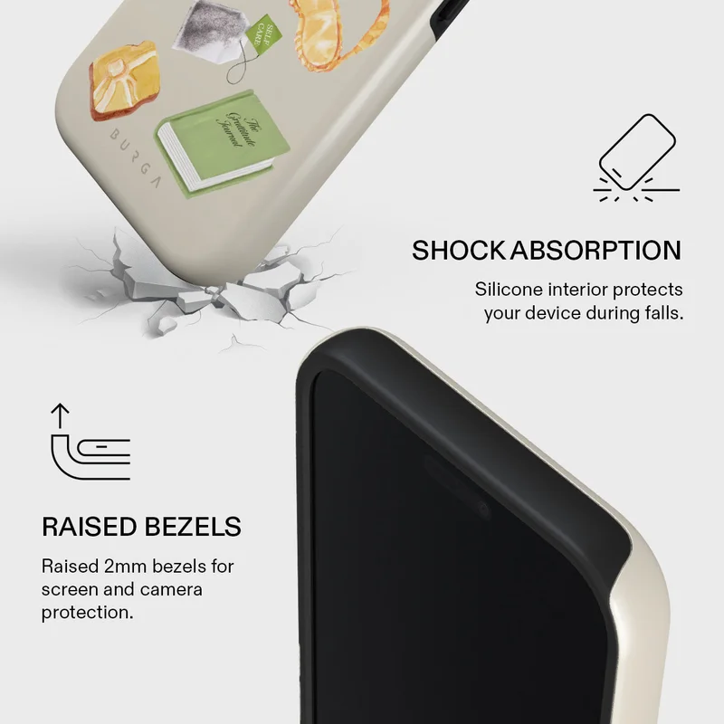 Burga iPhone 17 Pro Max Soft Era Burga iPhone 17 Pro Max Soft Era Premium Case Compatible with Hybrid Dual-Layer Hard Shell + Silicone Protection - Scratch-Resistant Shockproof Mobile Cover  | Best Price UAE